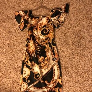 Versace Inspired dress